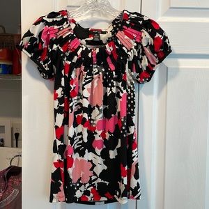 Style & Co Petite Size PP Floral Blouse